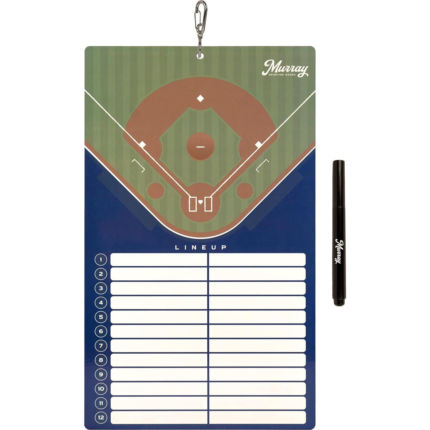 Portaplanos para Entrenadores de Béisbol Murray Sporting Goods 38x23cm