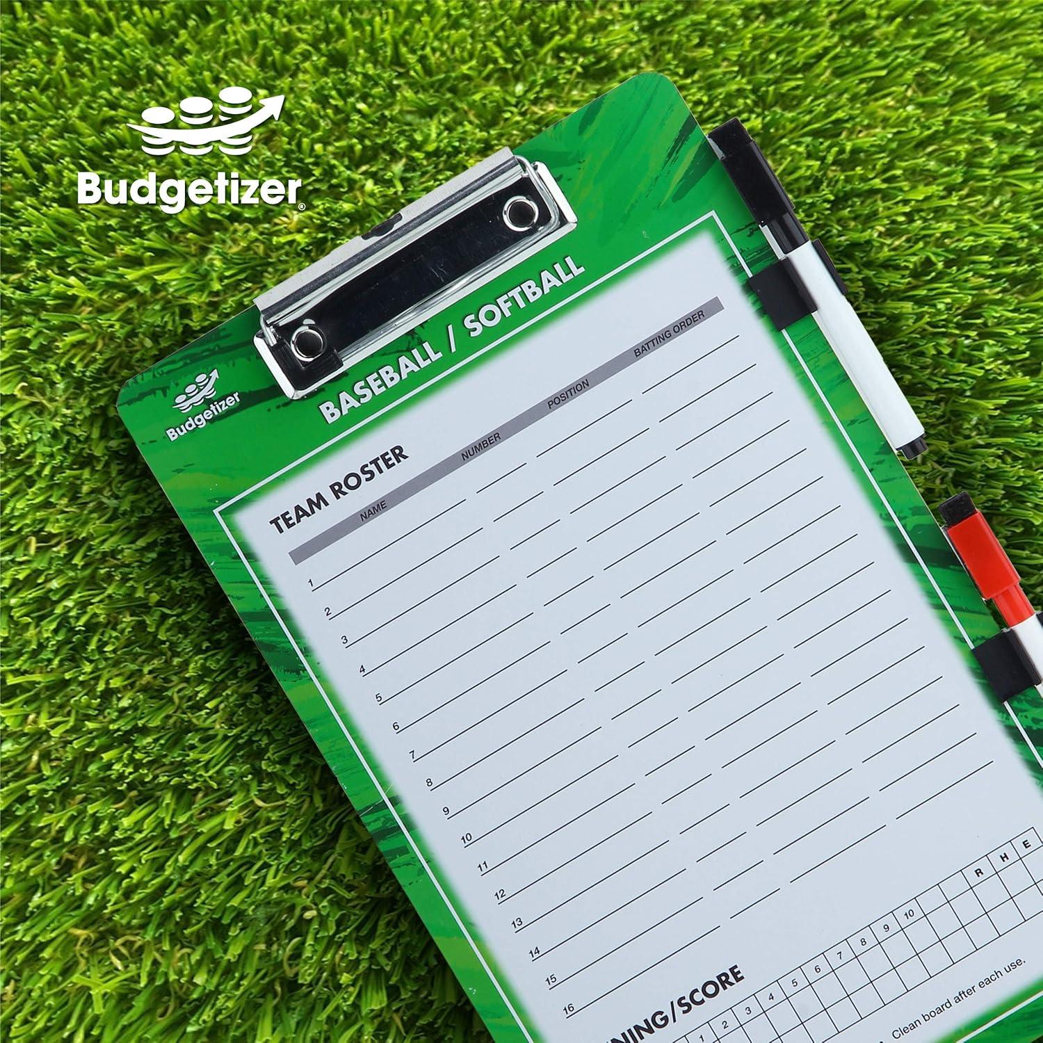 Portaplanos de Borrado en Seco Budgetizer para Entrenadores de Béisbol