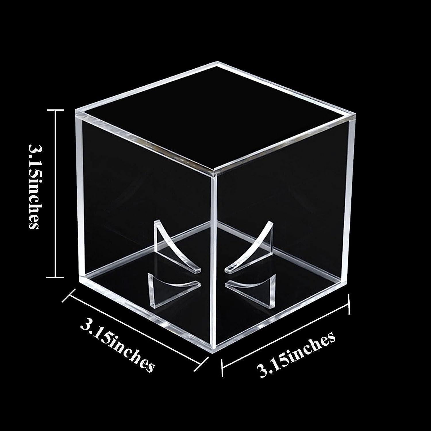 Estuche para Béisbol Danodoi Acrílico Transparente 8x8x8 cm