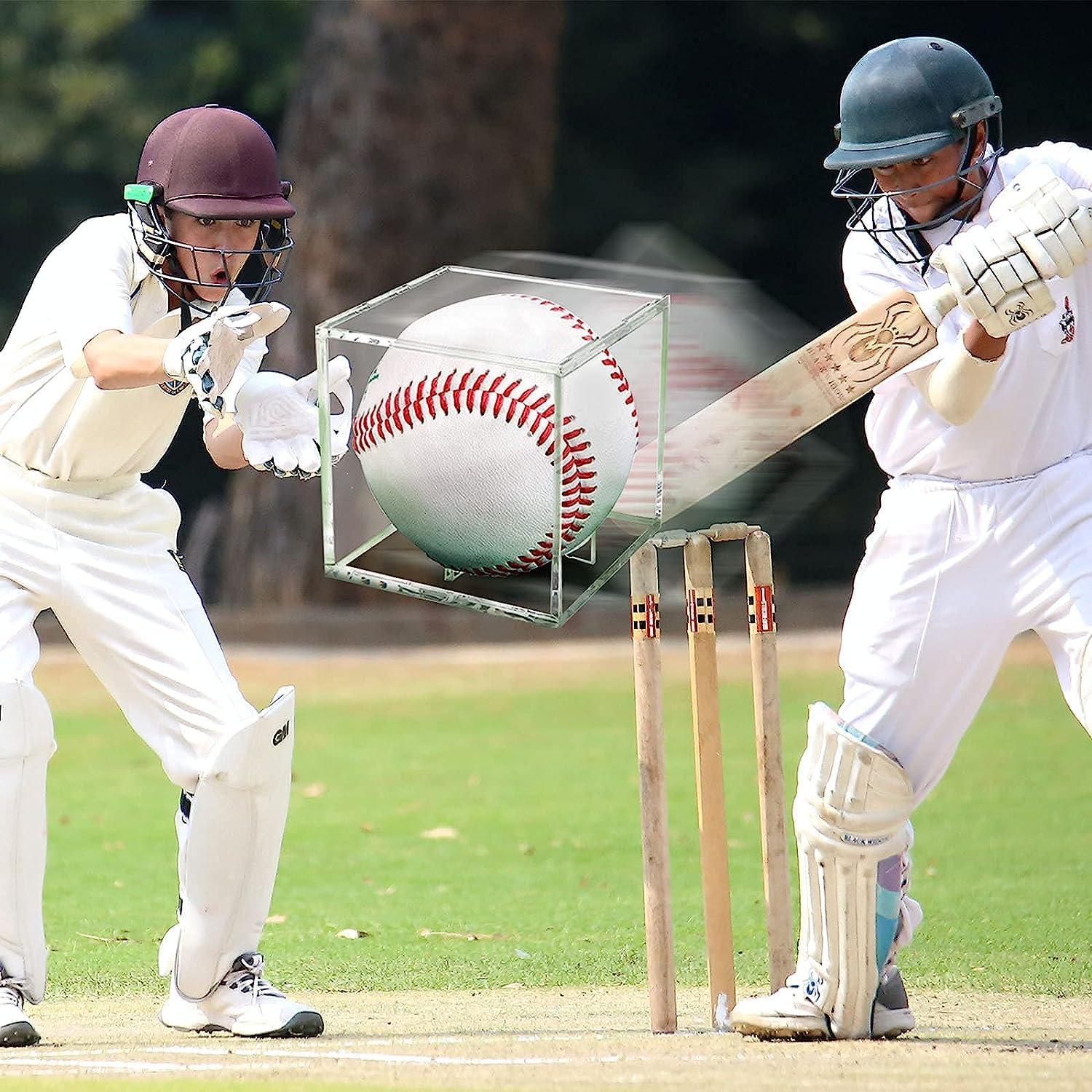 Estuche para Béisbol Danodoi Acrílico Transparente 8x8x8 cm