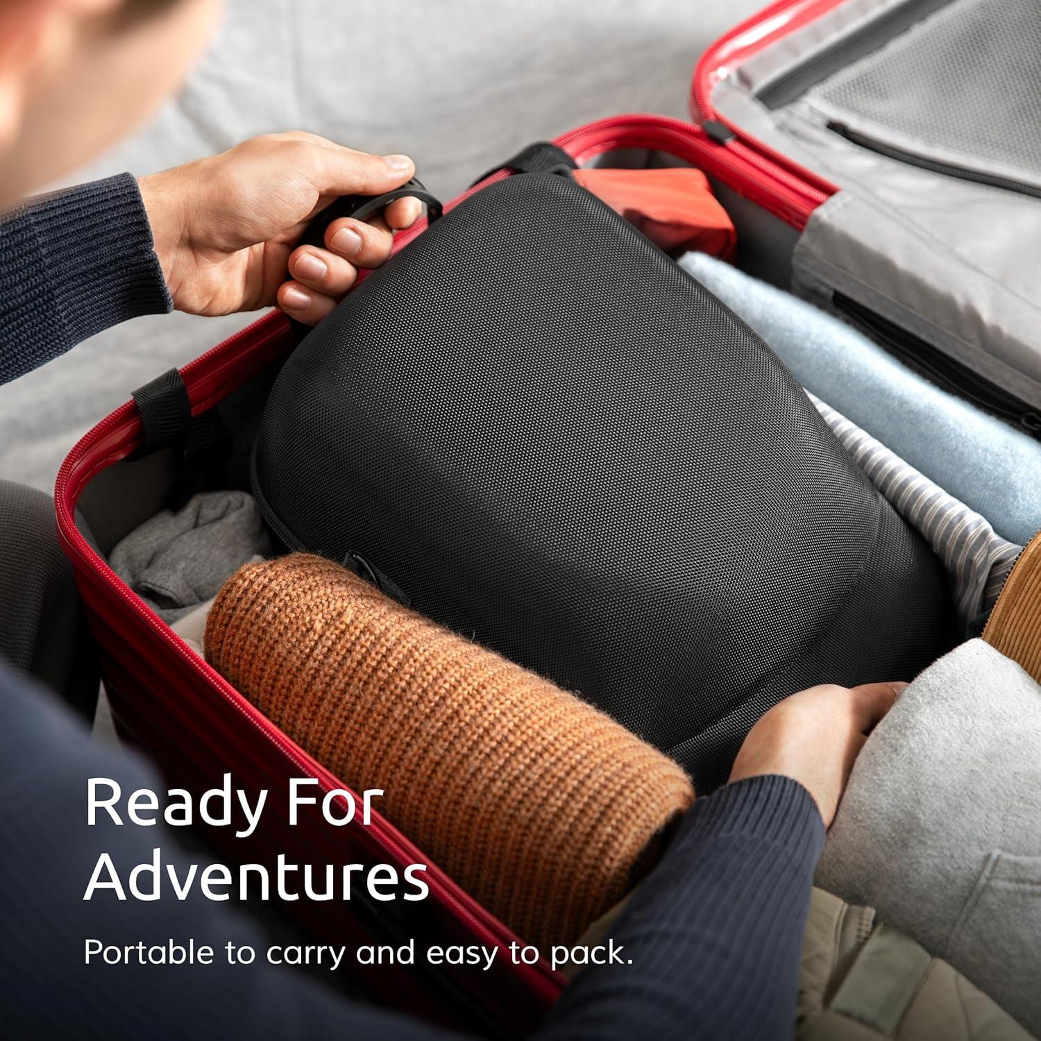 Funda de Viaje para Gorras Ozueccr - Organizador Negro para 6 Gorras