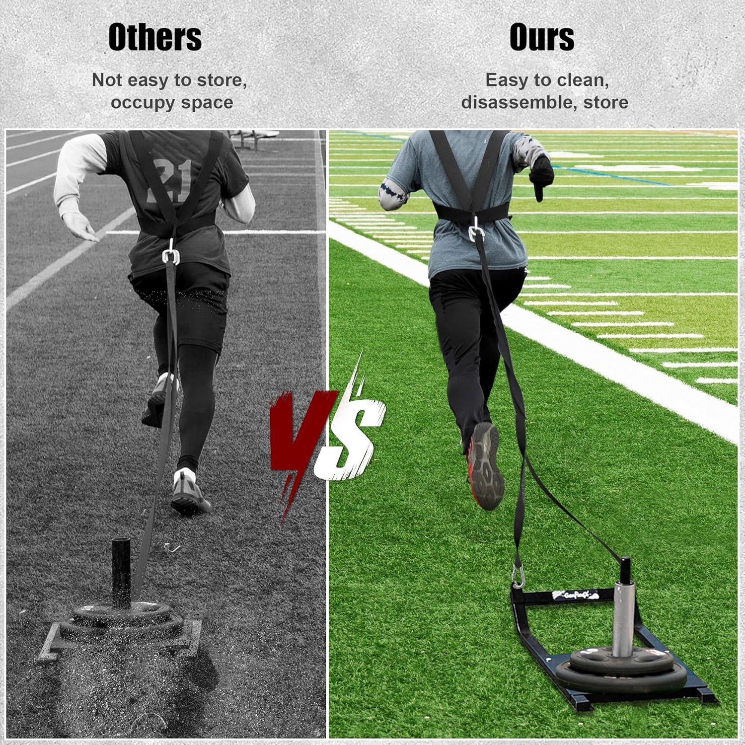 Trineo de Entrenamiento GanFindX para Fuerza y Velocidad