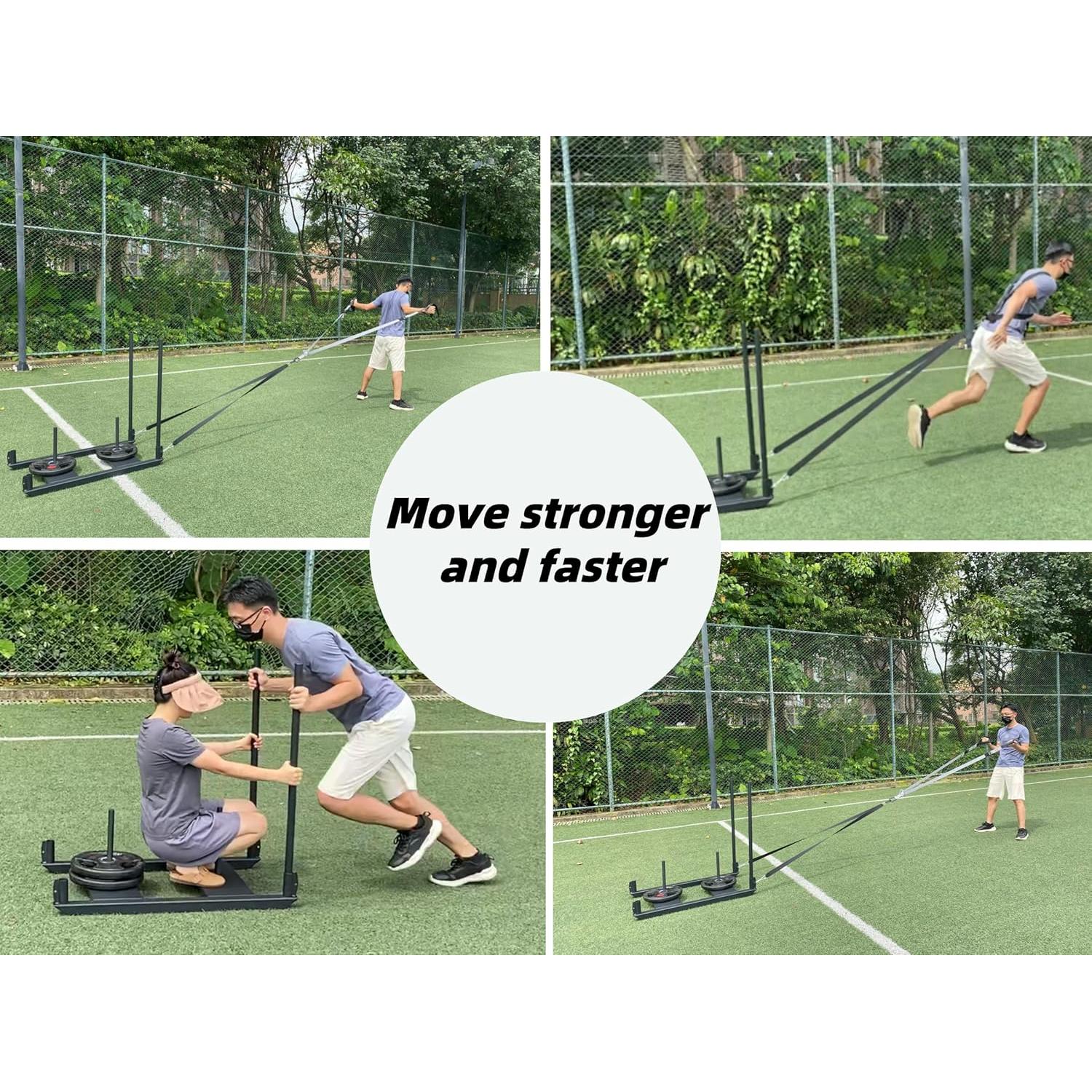 Trineo de Peso XL Shikoyi para Entrenamiento de Fuerza