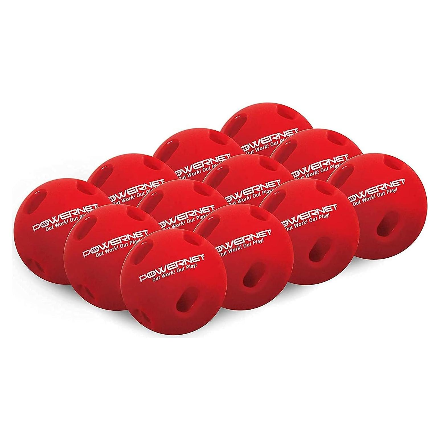 Pelotas de Entrenamiento PowerNet Crusher - Paquete de 12