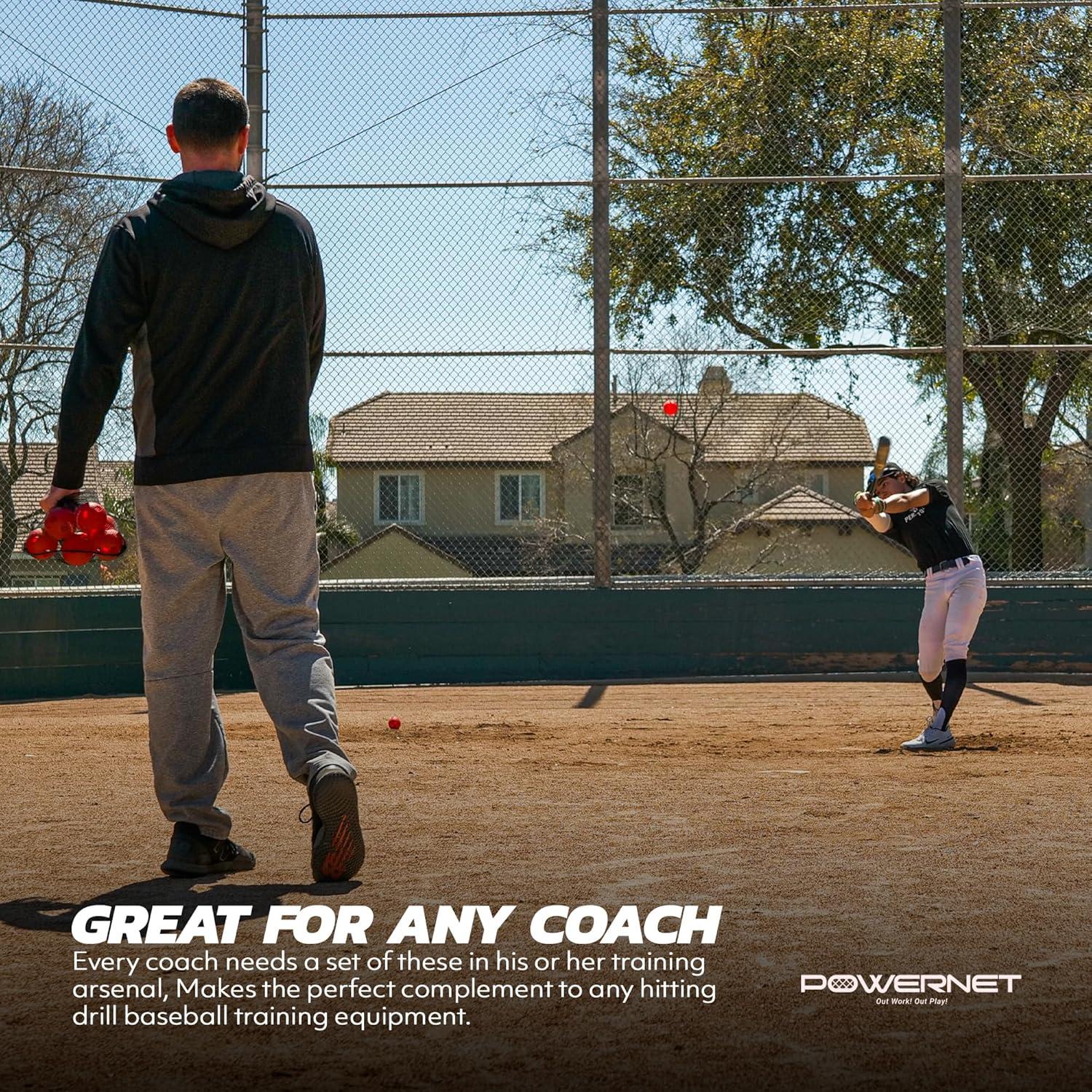 Pelotas de Entrenamiento PowerNet Crusher - Paquete de 12