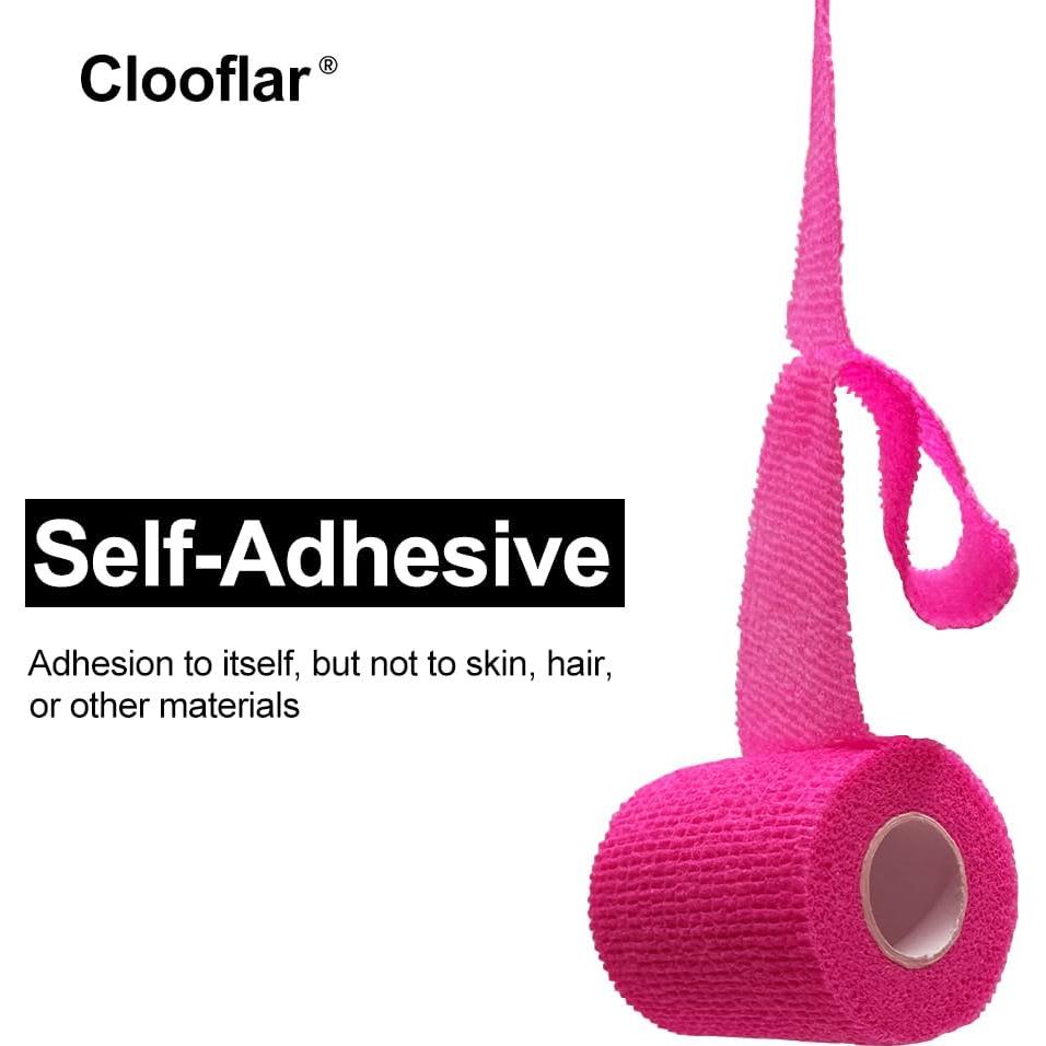Paquete de 16 vendajes autoadhesivos Clooflar 5 cm x 4.57 m