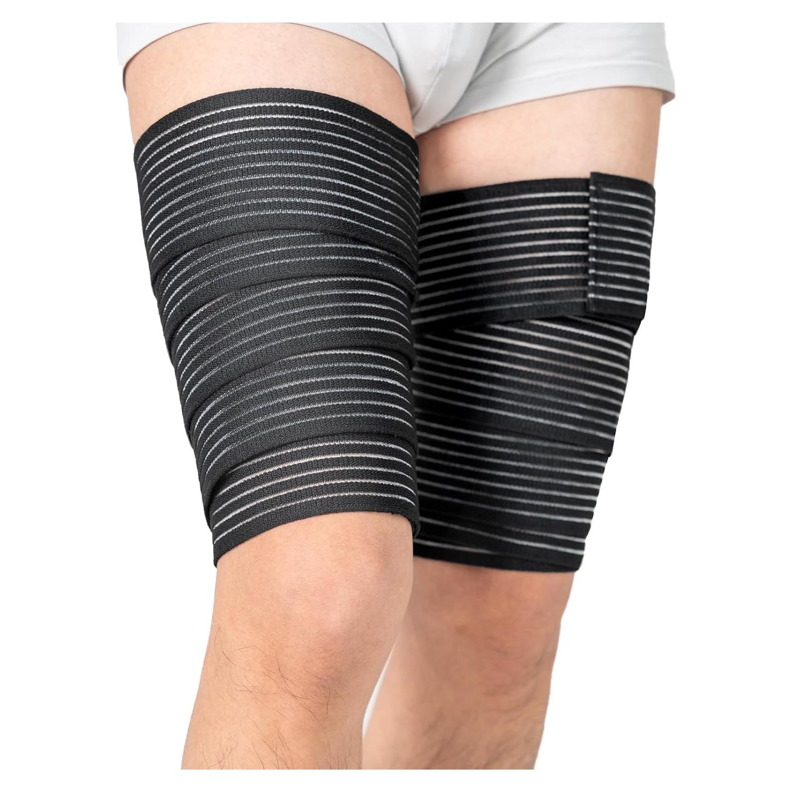 Envolturas de Compresión Ajustables Zuscot 2 Pcs Negro