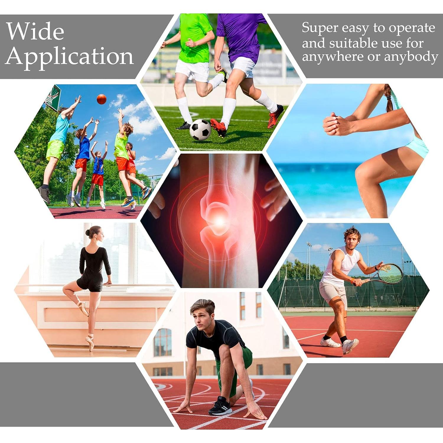 Venda de Compresión Syhood para Pierna 180 cm - 4 Piezas