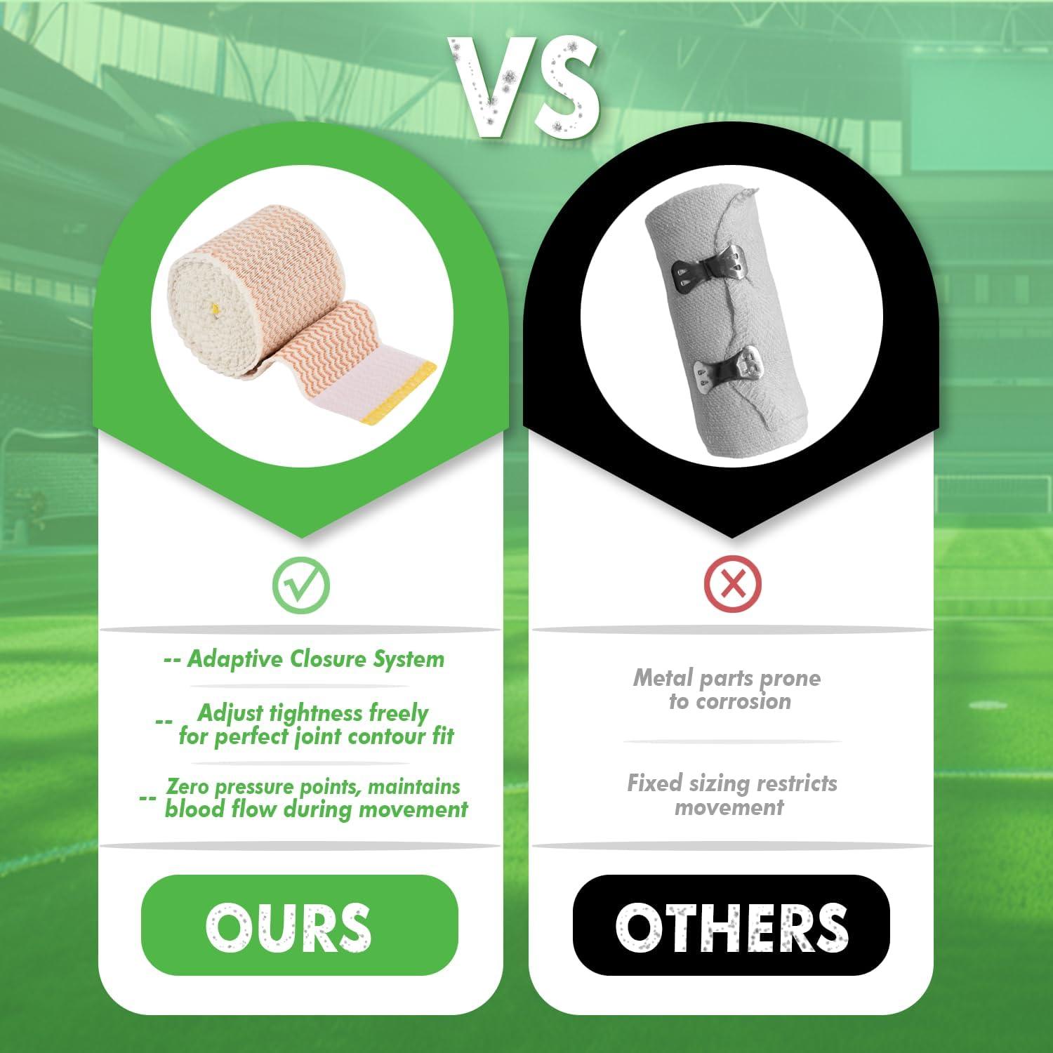 Venda Elástica 5 cm LoengMax - 2 Paquetes Reutilizables