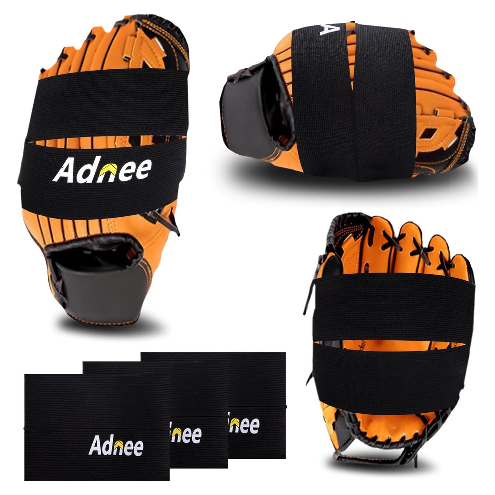 Correa de Guante de Béisbol Adnee - Banda Elástica Ajustable