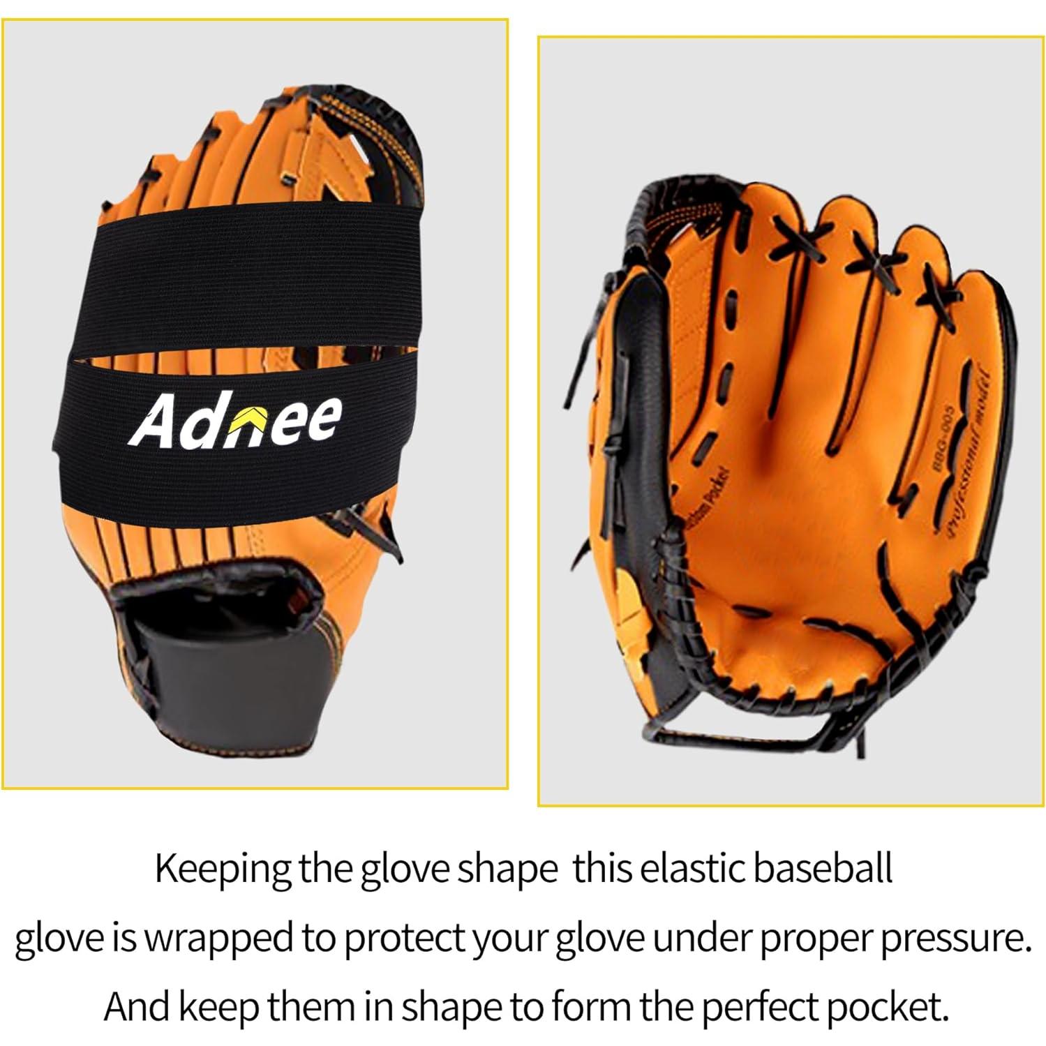 Correa de Guante de Béisbol Adnee - Banda Elástica Ajustable