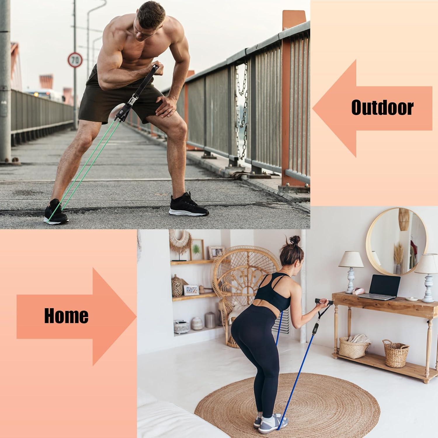 Bandas de Resistencia COITEK para Béisbol - 5 Niveles Ajustables