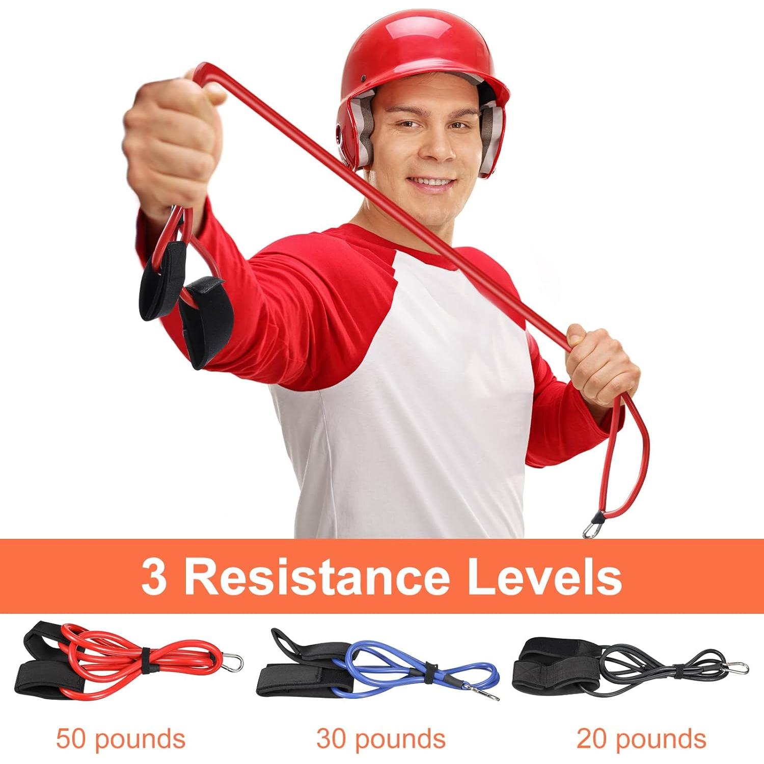 Bandas de Resistencia Skylety para Béisbol 3 Niveles 9-22.7 Kg