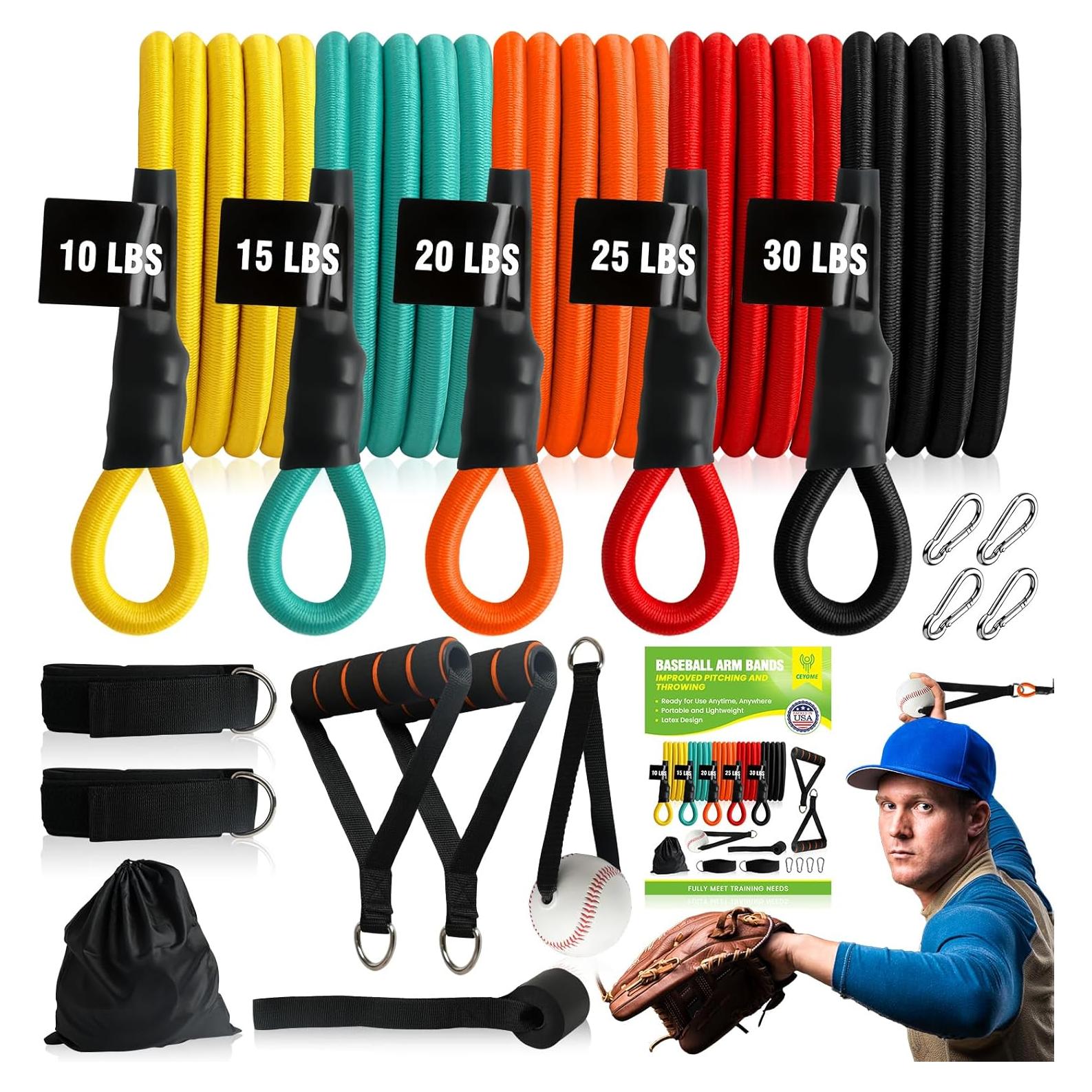 Kit de Entrenamiento de Bandas de Resistencia CEYOME 5 Niveles