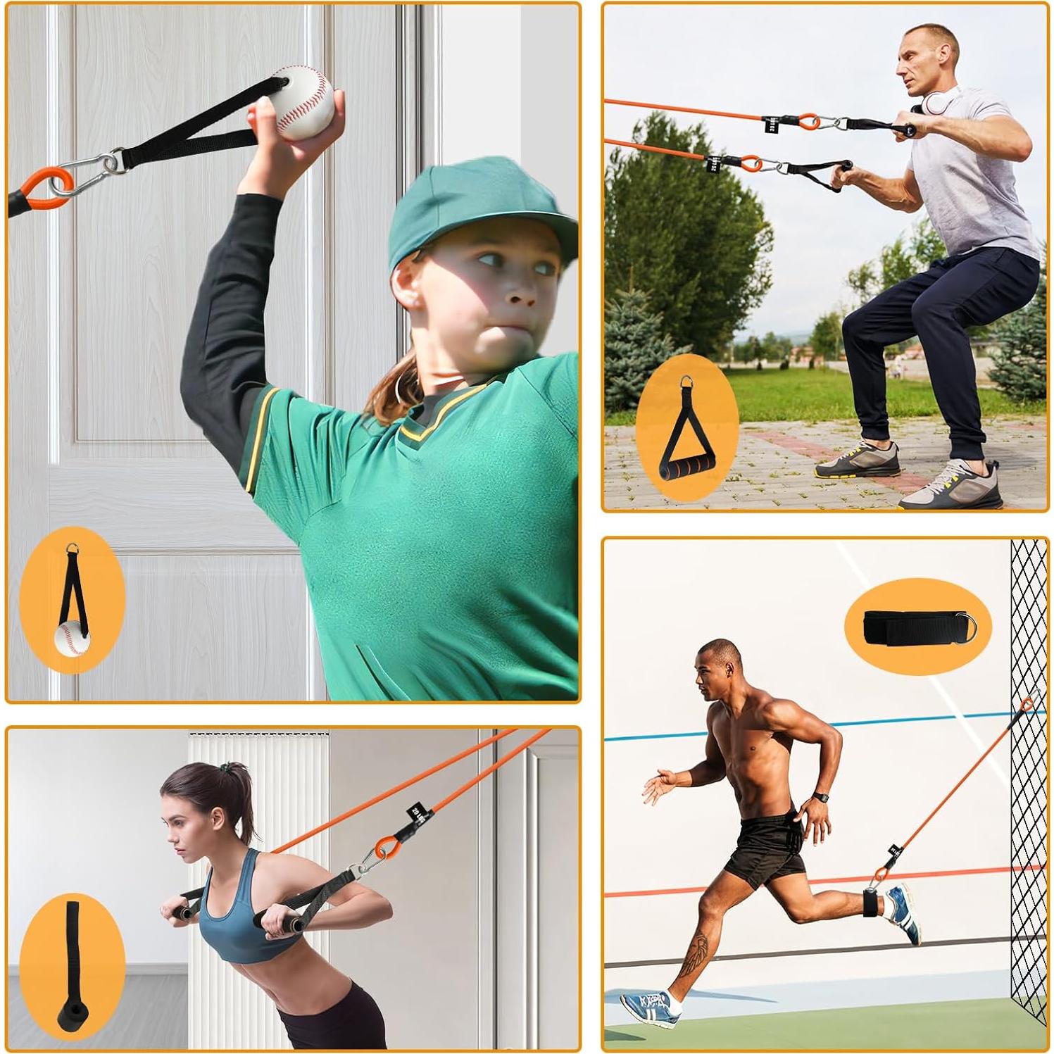 Kit de Entrenamiento de Bandas de Resistencia CEYOME 5 Niveles