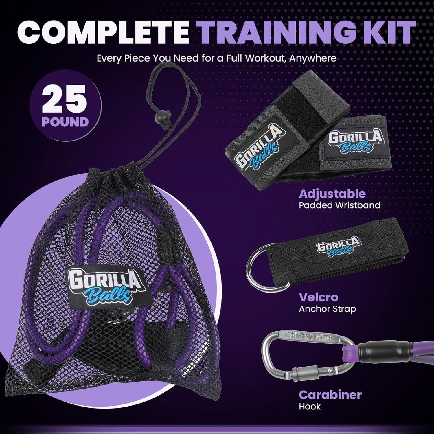 Bandas de Resistencia Gorilla Balls 11.34 kg para Béisbol