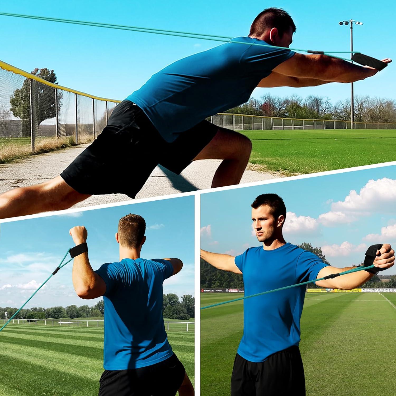 Bandas de Resistencia JWHOO para Lanzamiento de Béisbol 15 Kg