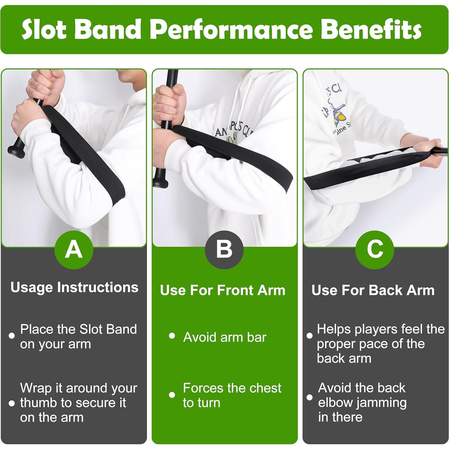 Bandas de Resistencia para Entrenamiento de Bateo codree