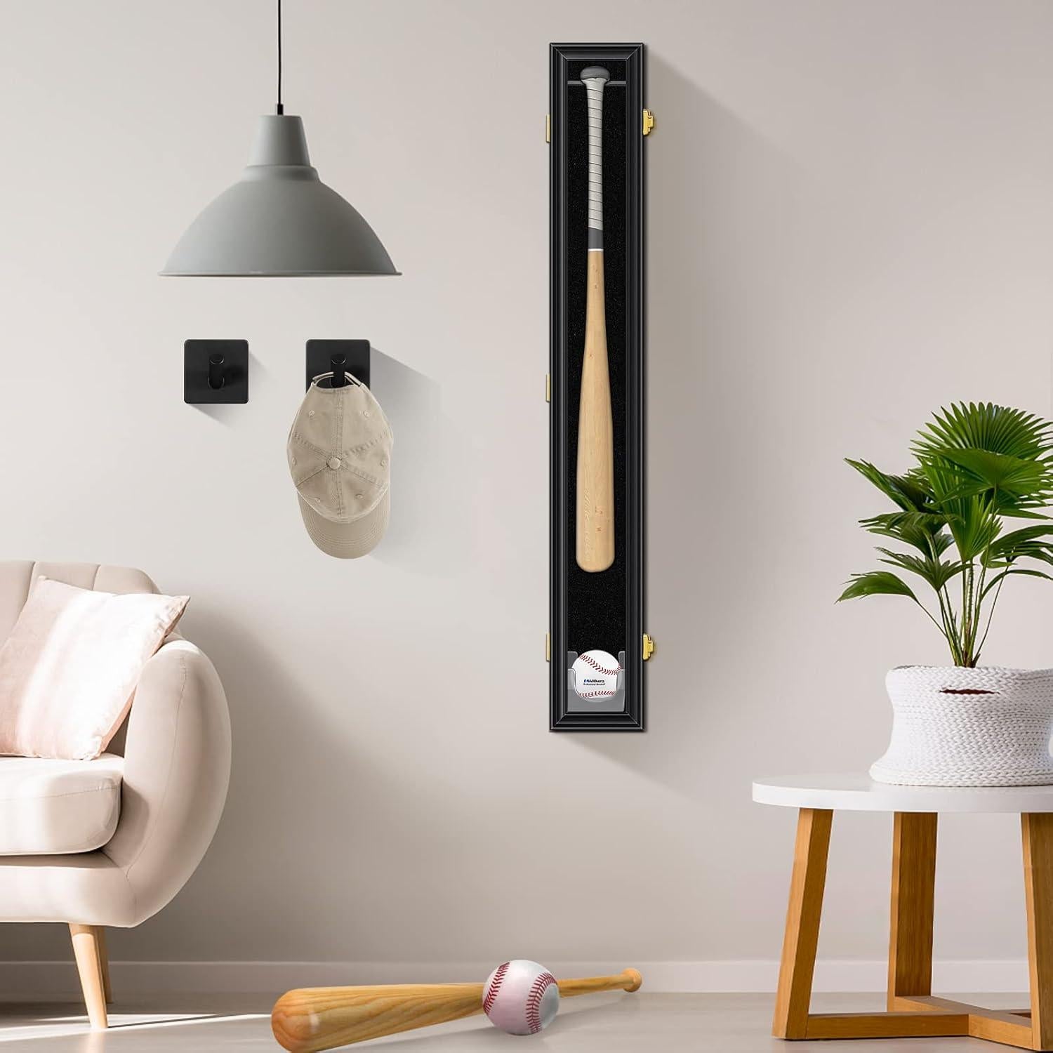 Estuche de exhibición para bate de béisbol Mlikero 97.6x12.6cm