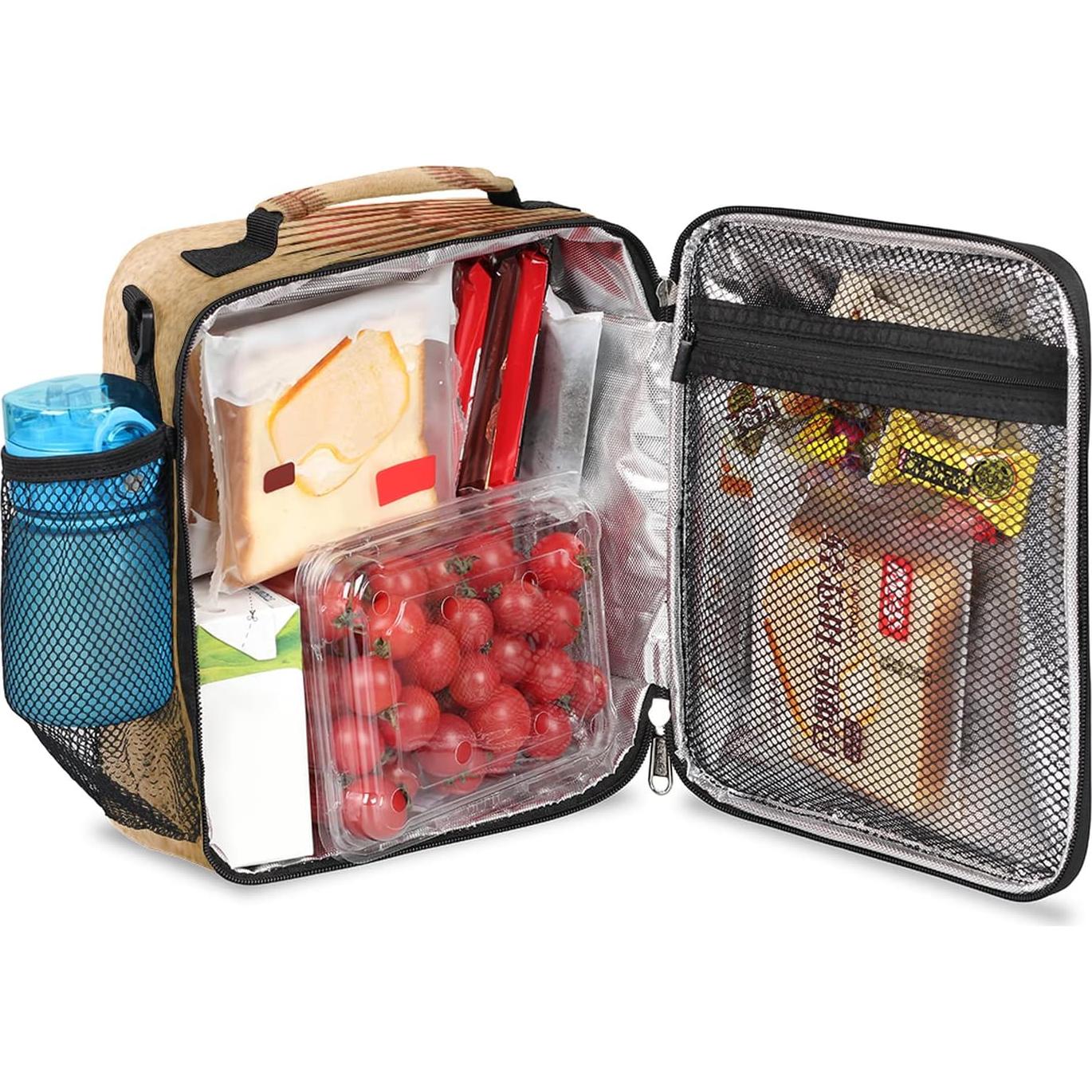 Caja de Almuerzo Aislada Pardick para Niños Béisbol 26.7x8.9x24.1 cm