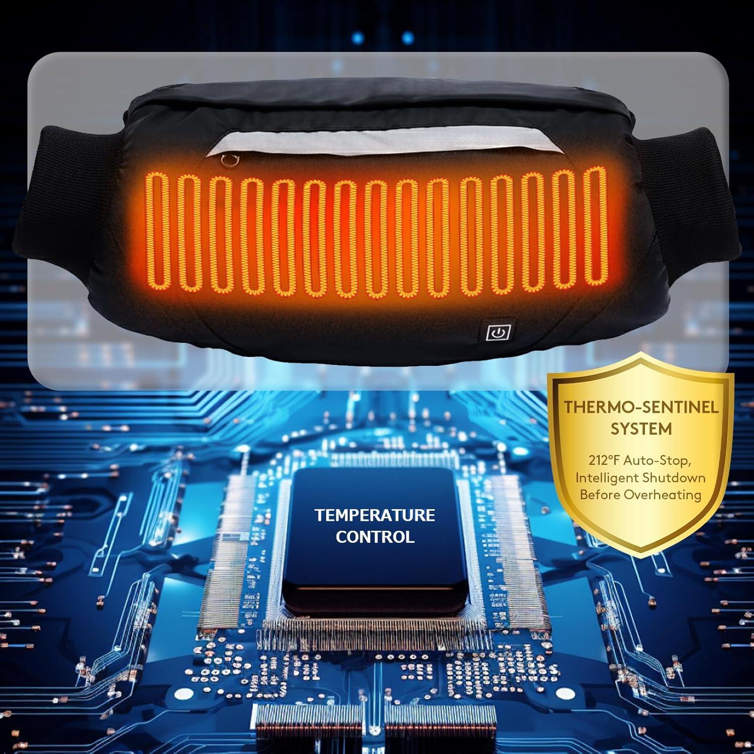 Calentador de Manos Recargable Chemotex 10000mAh 3 Temperaturas