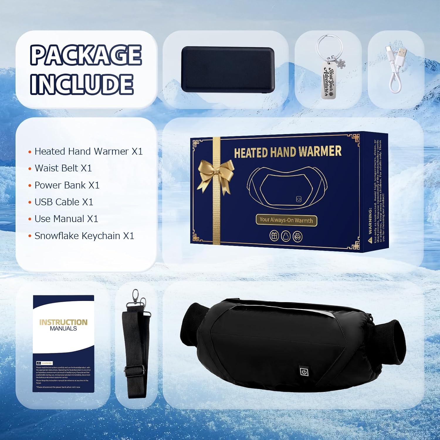 Calentador de Manos Recargable Chemotex 10000mAh 3 Temperaturas