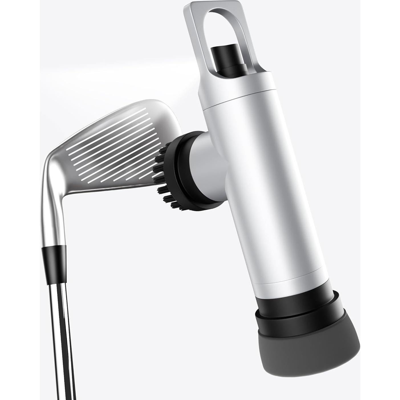 Limpiador de Palos de Golf Sprush - Rociador, Cepillo y Secador