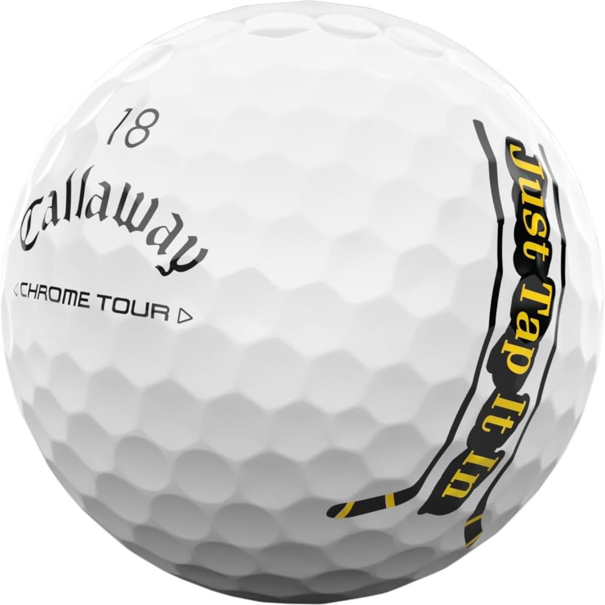 Pelota de Golf Callaway Happy Gilmore Chrome Tour 1 Unidad