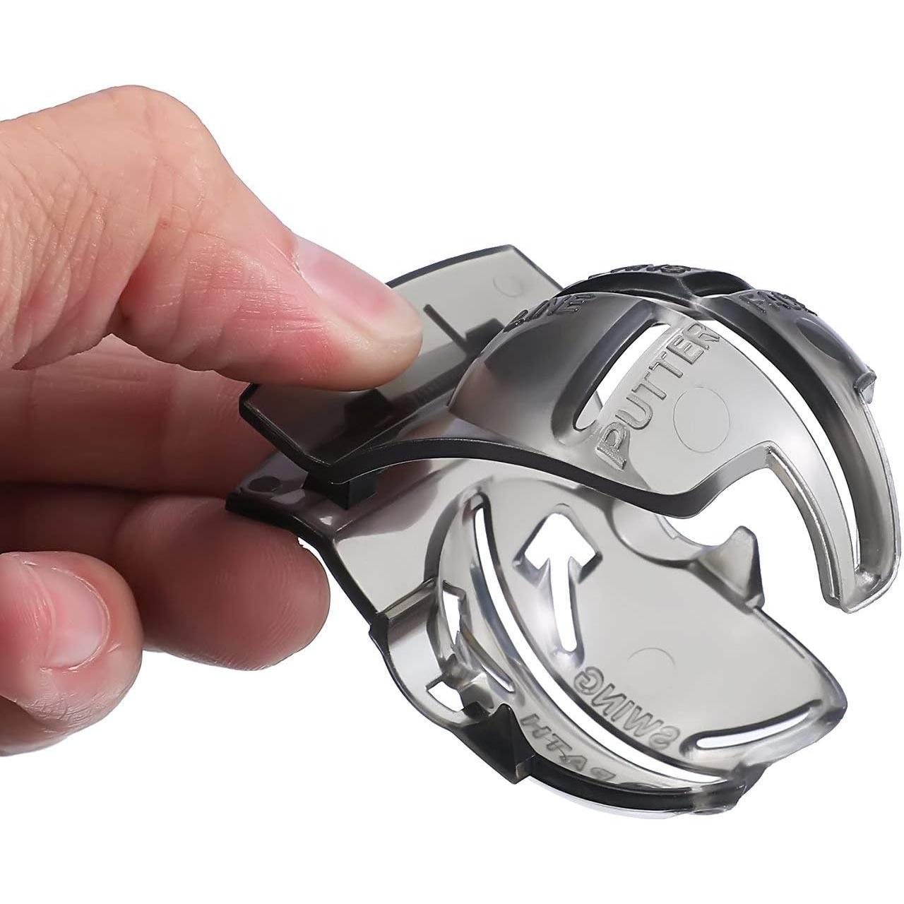 2 Paquete Marcadores de Pelota de Golf Clkin Verde y Negro