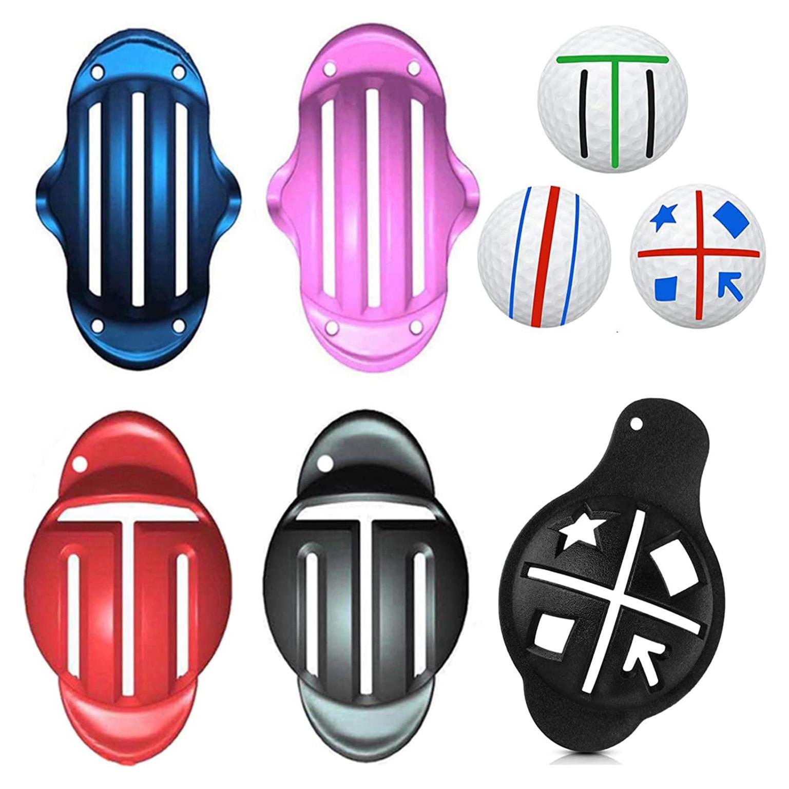 Kit de 5 Herramientas de Marcado de Pelotas de Golf Nuorao