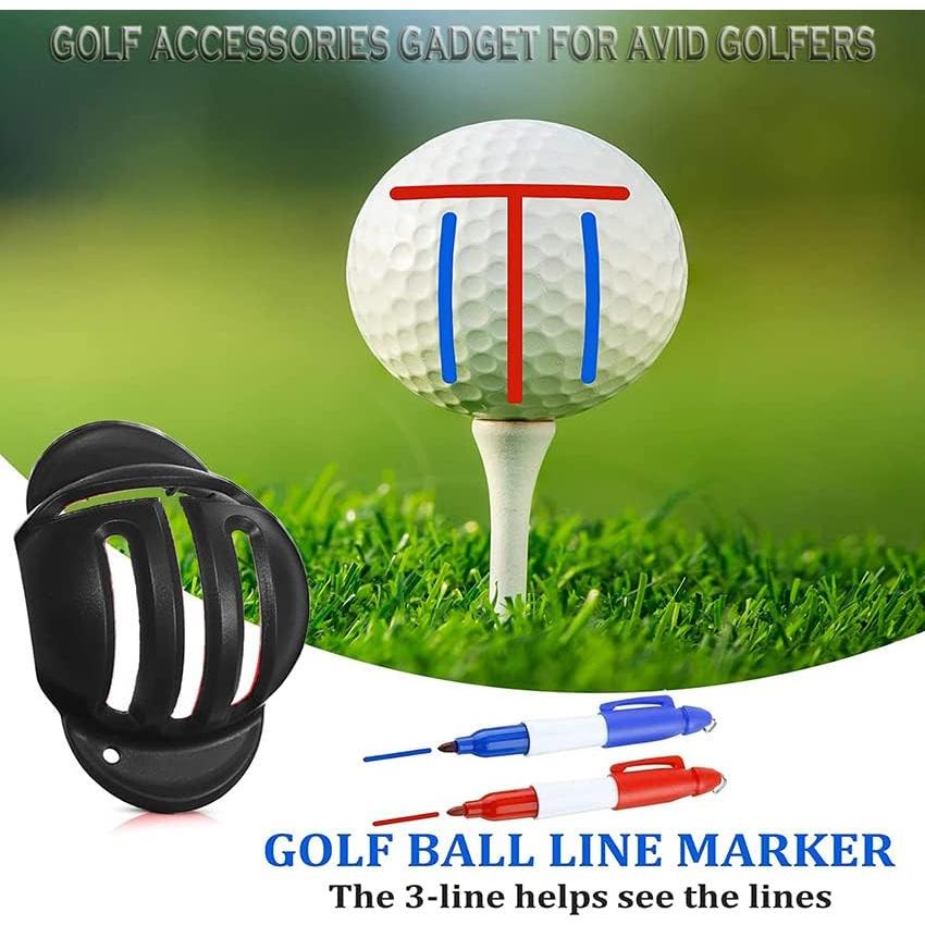 Kit de 5 Herramientas de Marcado de Pelotas de Golf Nuorao