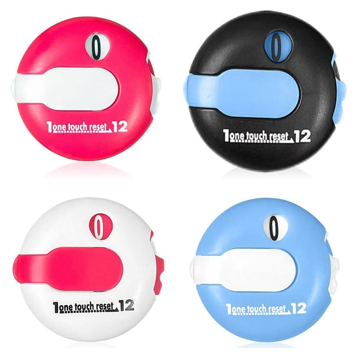 Contador de Puntuaciones de Golf Chairleiro - Set de 4 Mini Contadores