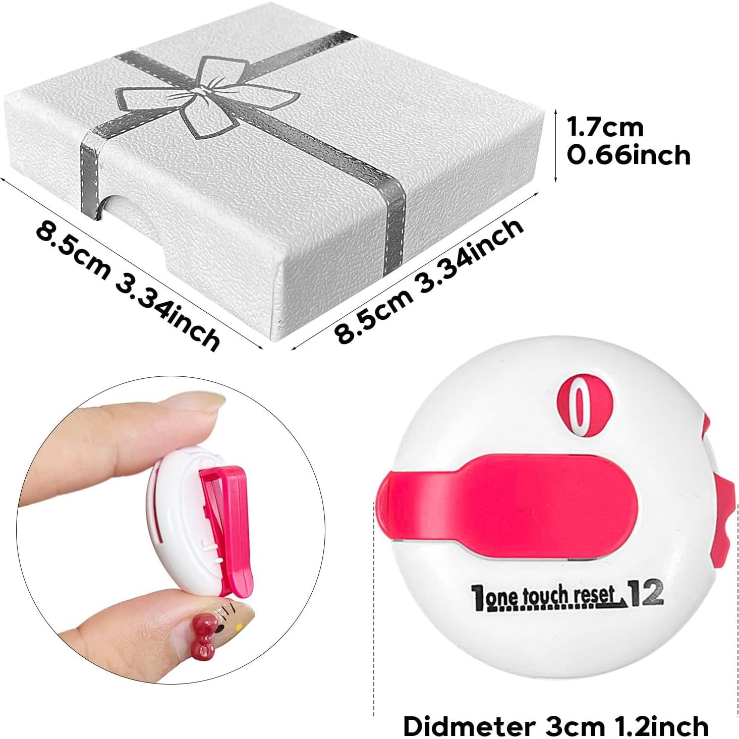 Contador de Puntuaciones de Golf Chairleiro - Set de 4 Mini Contadores