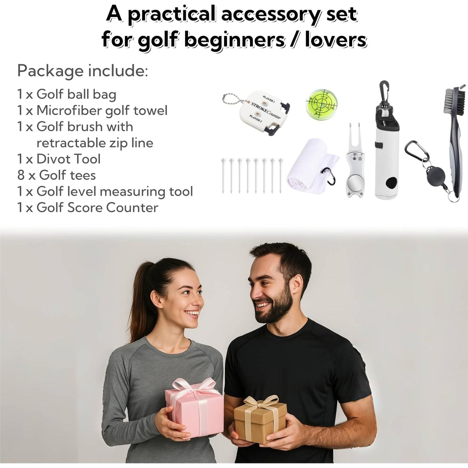 Kit de Accesorios de Golf 13 Piezas qztavyni - Unisex