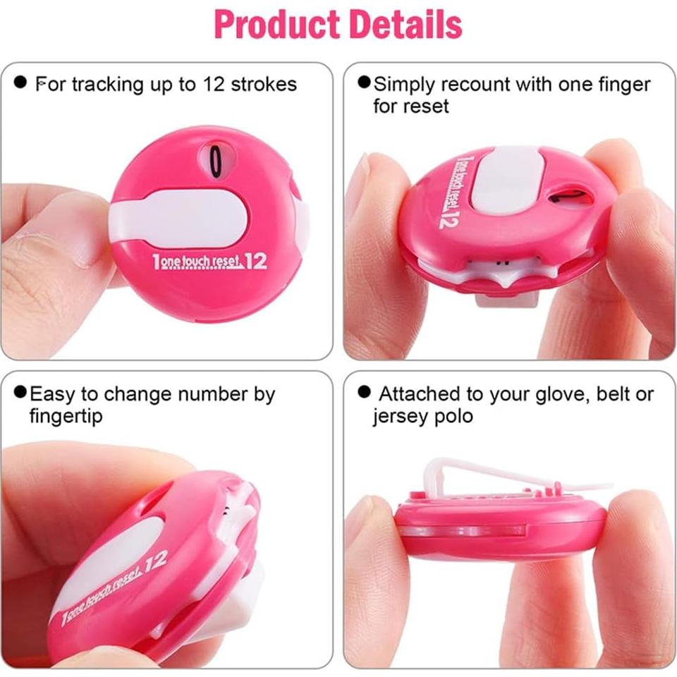 Conjunto de 10 Contadores de Puntuación de Golf Rideontogo