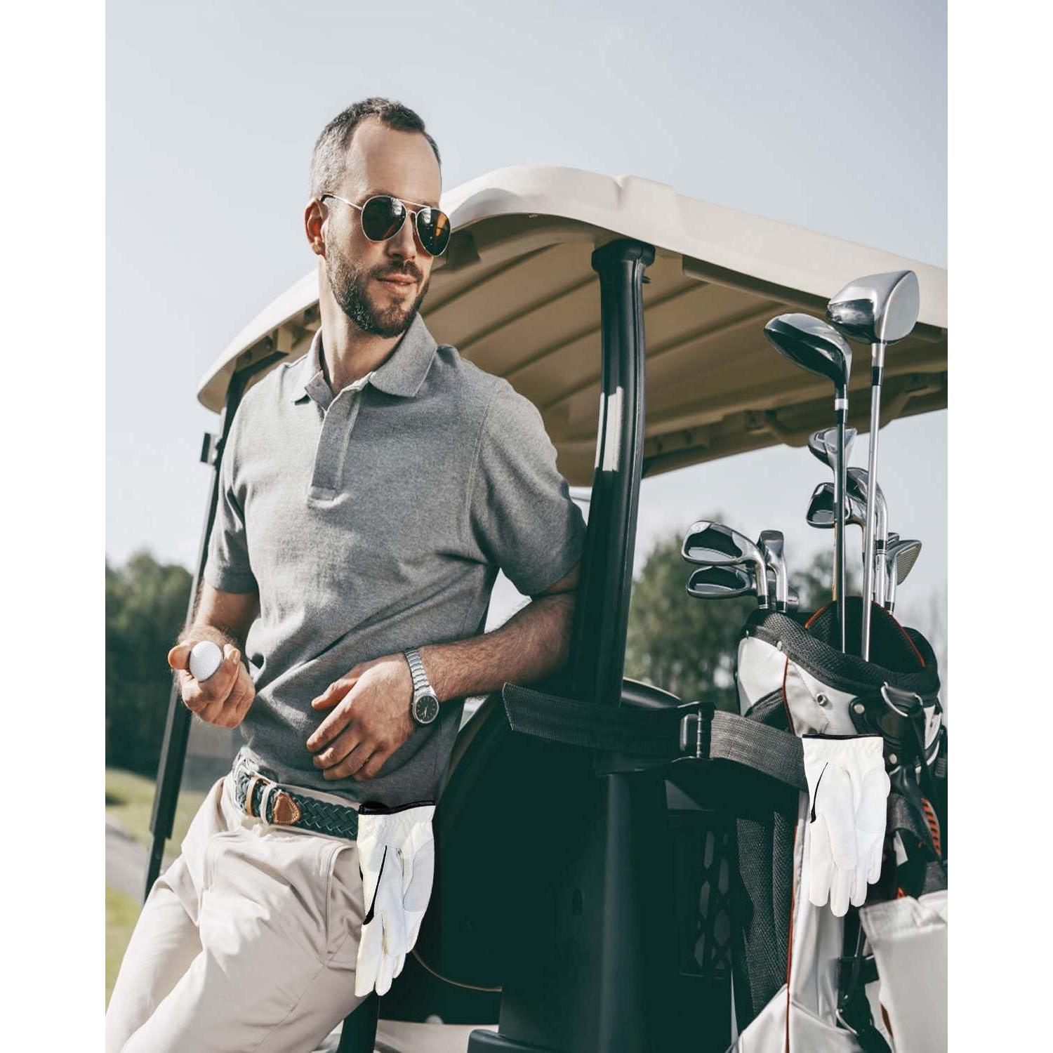 Clip para Guantes de Golf BUMOVE - Soporte Ventilado Negro