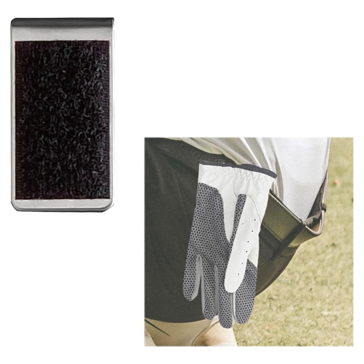 Soporte para Guantes de Golf Endysis Clip Portátil Negro
