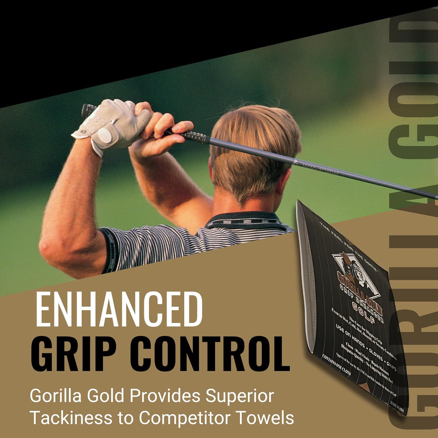 Mejorador de Agarre Gorilla Gold - Paquete de 3 Toallas