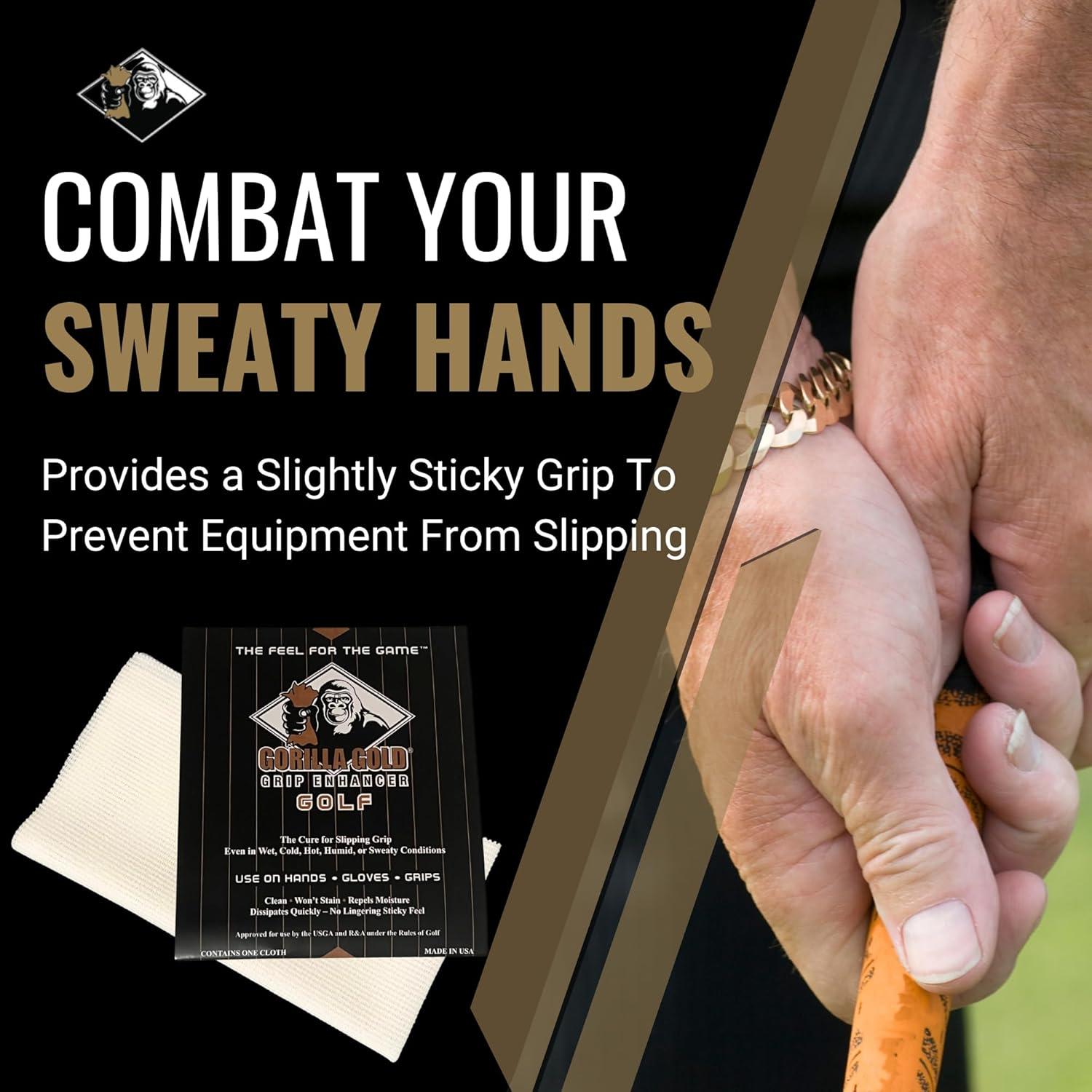 Mejorador de Agarre Gorilla Gold - Paquete de 3 Toallas