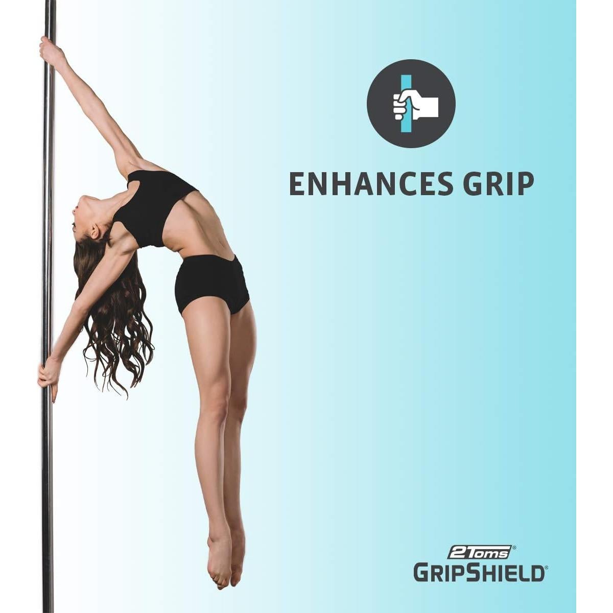 2Toms GripShield 6 Paquetes Mejorador de Agarre para Manos