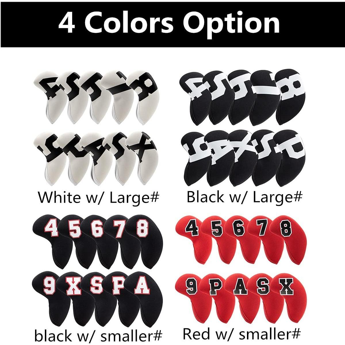 Juego de Fundas para Hierros de Golf Barudan Golf - 10 Piezas Neopreno