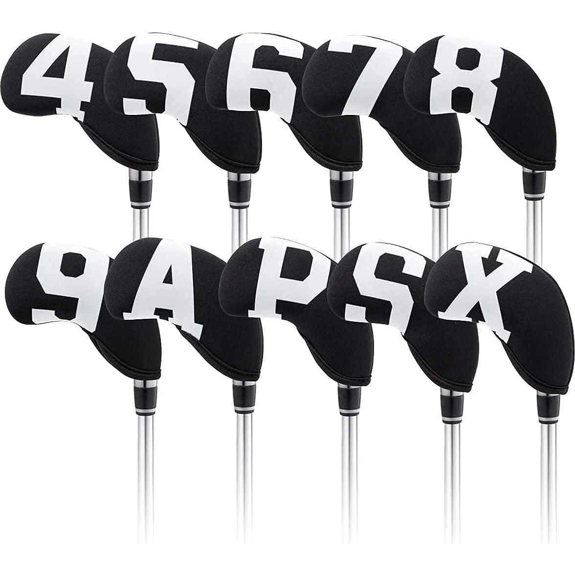 Juego de Fundas para Hierros de Golf Barudan Golf - 10 Piezas Neopreno