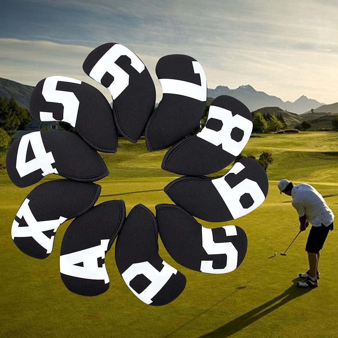 Juego de Fundas para Hierros de Golf Barudan Golf - 10 Piezas Neopreno