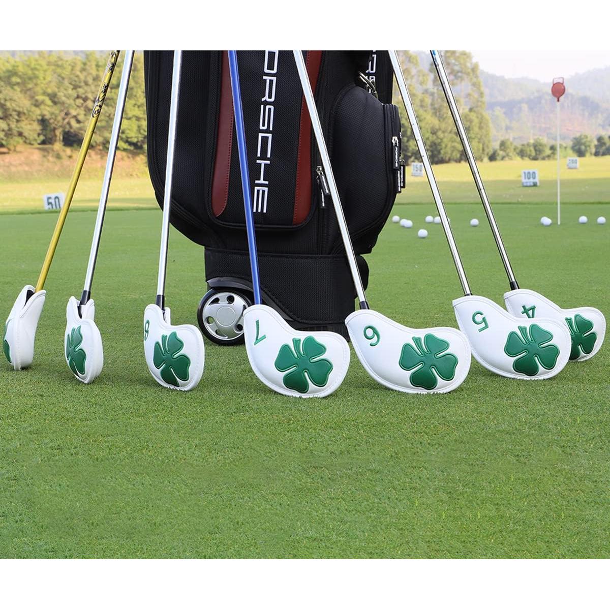 Cubiertas de Hierro de Golf Montela 10pcs Cuero Sintético