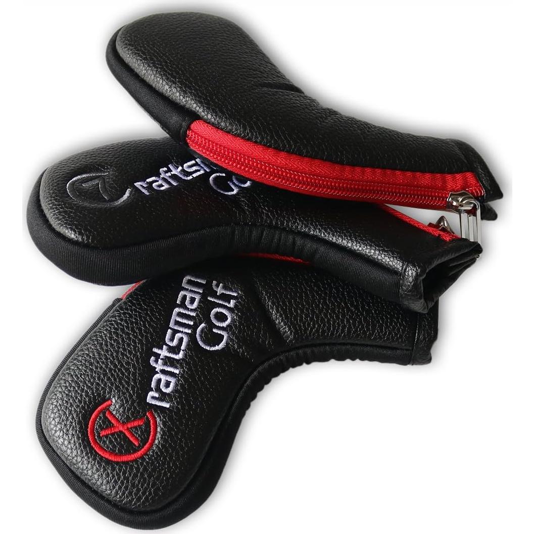 Set de 11 Cubiertas de Hierro CRAFTSMAN GOLF - Cuero Sintético Negro