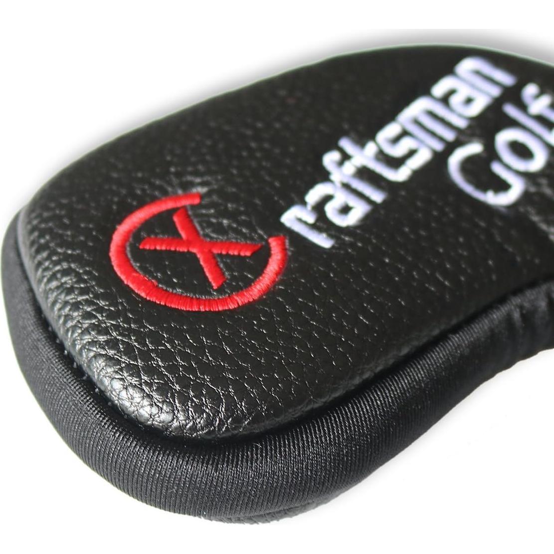 Set de 11 Cubiertas de Hierro CRAFTSMAN GOLF - Cuero Sintético Negro