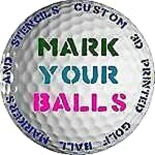 Marcador de Pelotas de Golf Genérico - Diseño Fútbol 4.27 cm