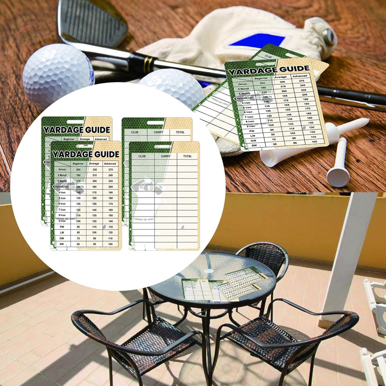 Tarjeta de Distancia para Golfistas Remerabel 6.1x10.7cm - 2 Piezas