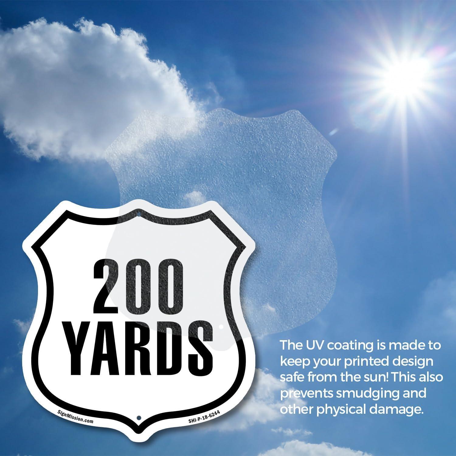 Señal de Aluminio 30.48 cm SignMission para Seguridad