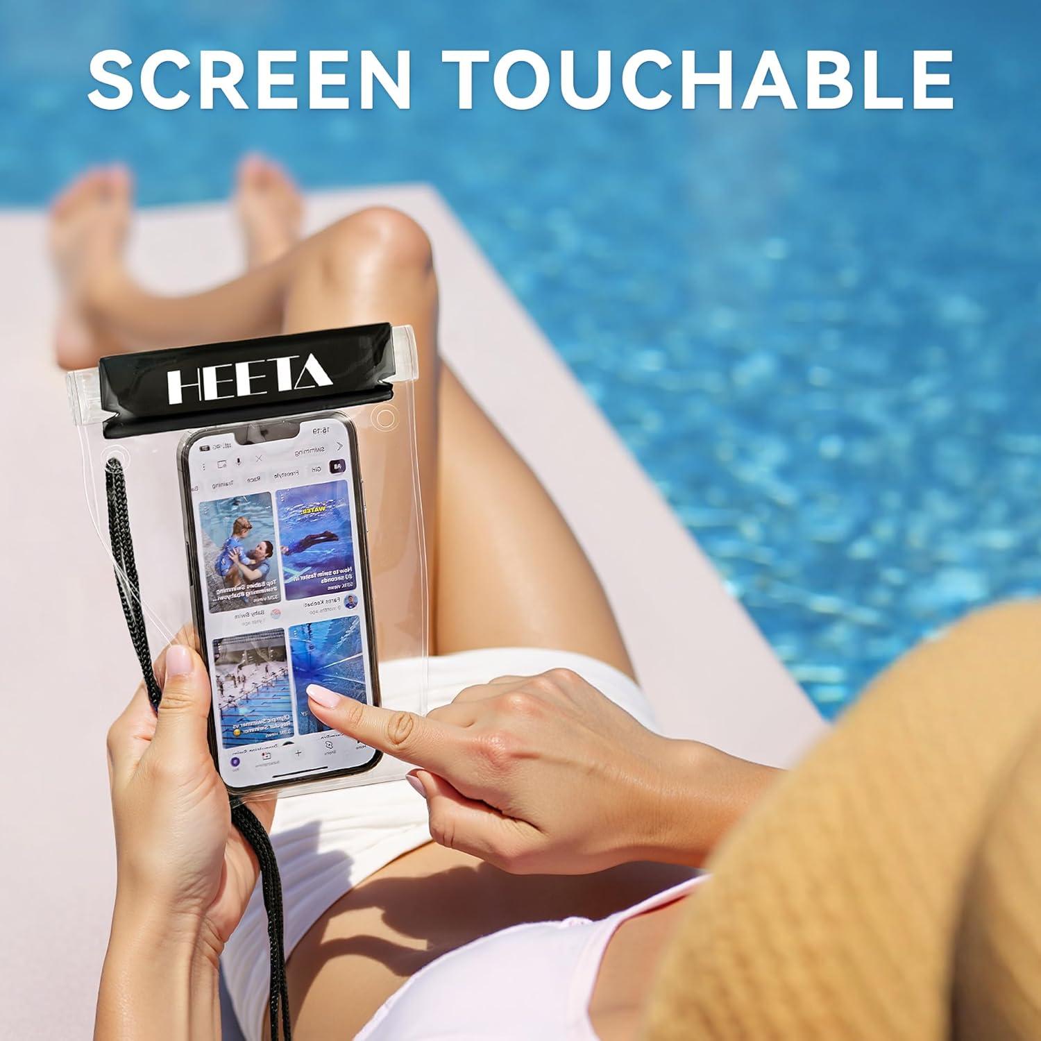 HEETA Paquete de 5 Bolsas Secas Impermeables 40.4x26.9cm